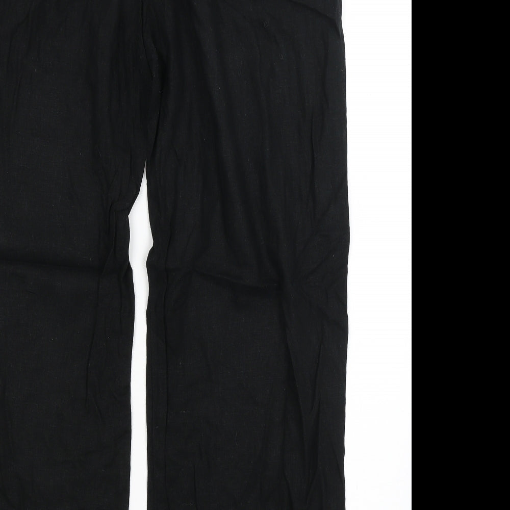 NEXT Womens Black   Trousers  Size 18 L28 in
