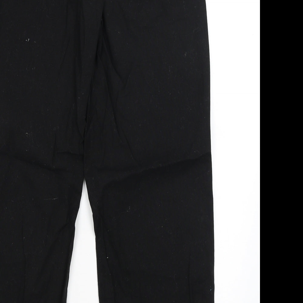 George Womens Black   Trousers  Size 14 L29 in