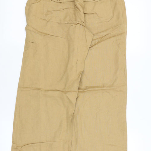 Karla Womens Brown   Trousers  Size 10 L31 in