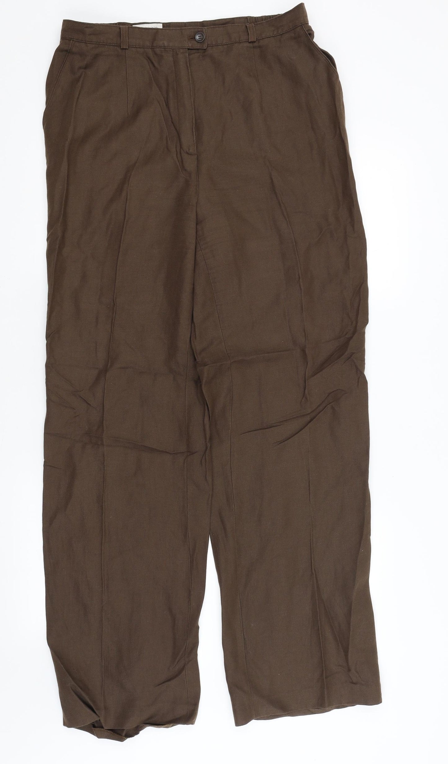 Basler Womens Brown   Trousers  Size 16 L31 in