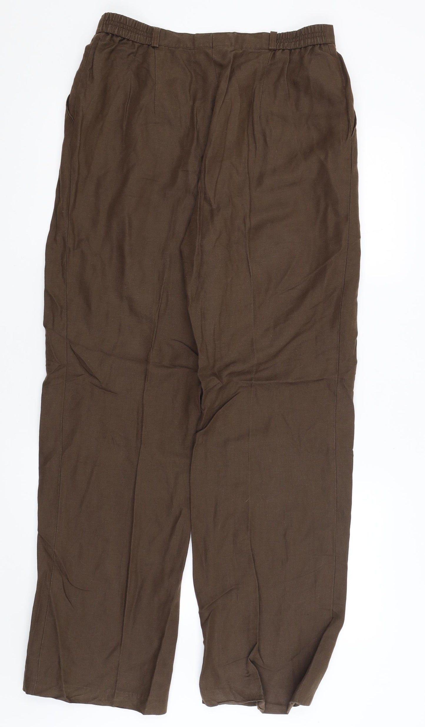 Basler Womens Brown   Trousers  Size 16 L31 in