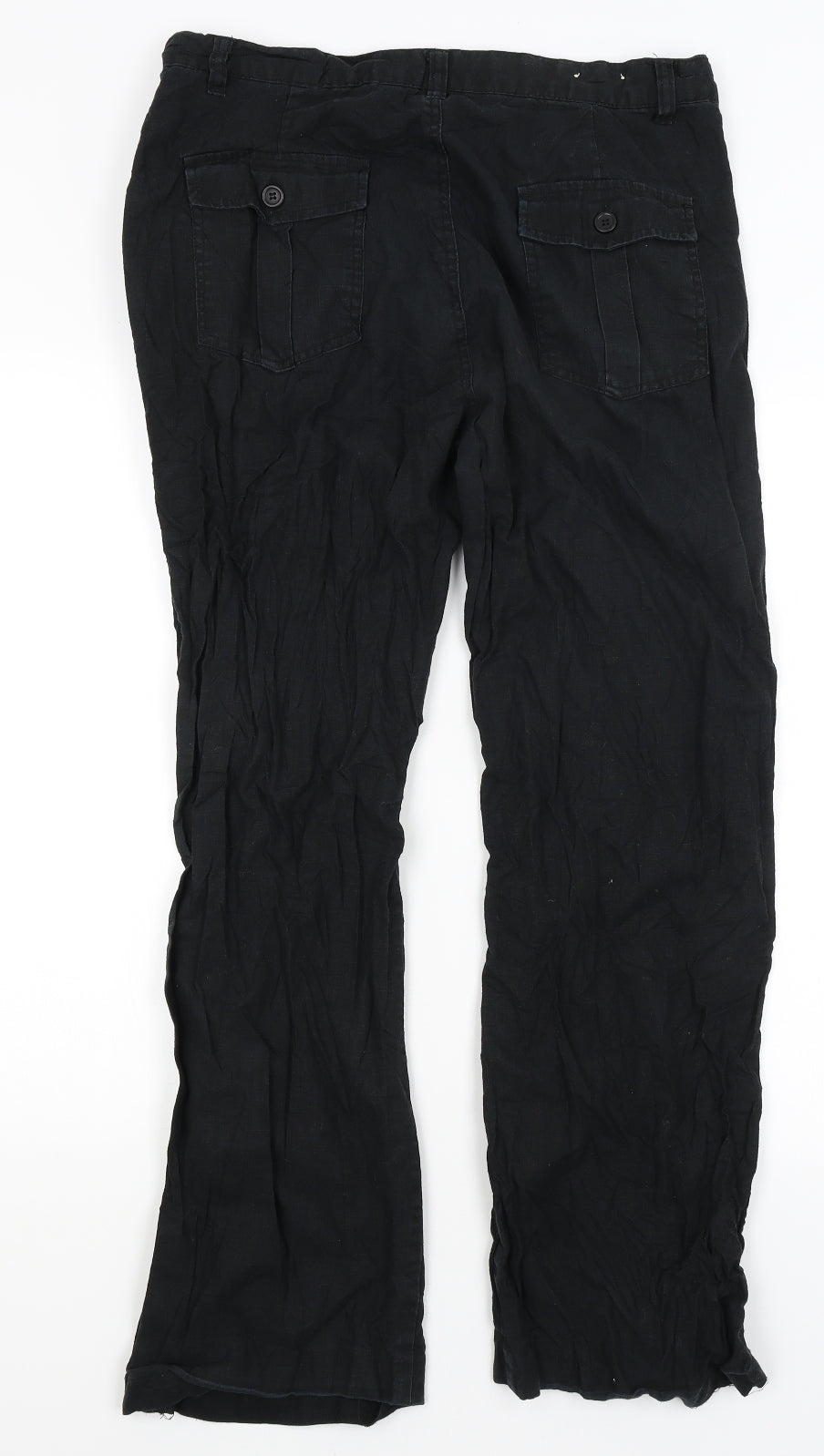 Denim Co Mens Black   Trousers  Size 34 in L28 in