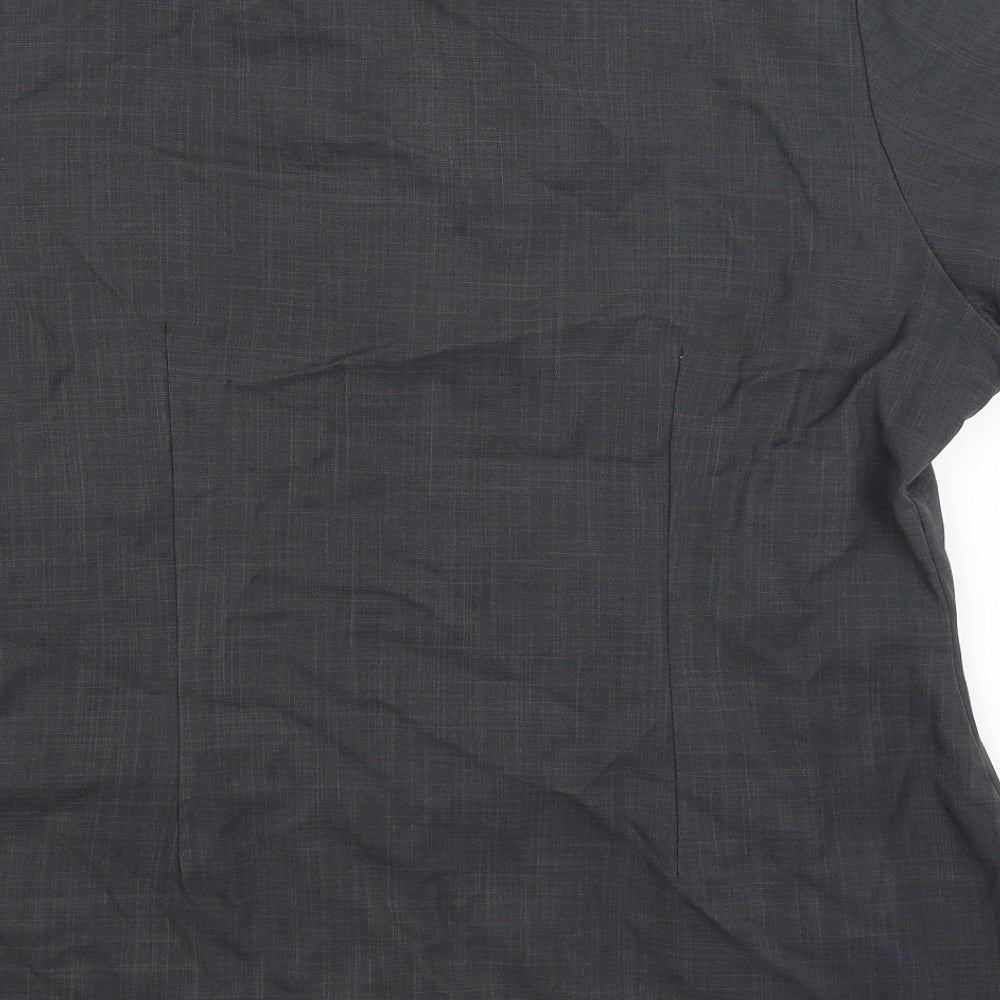 Florence Roby Womens Grey   Full Zip Jumper Size 22