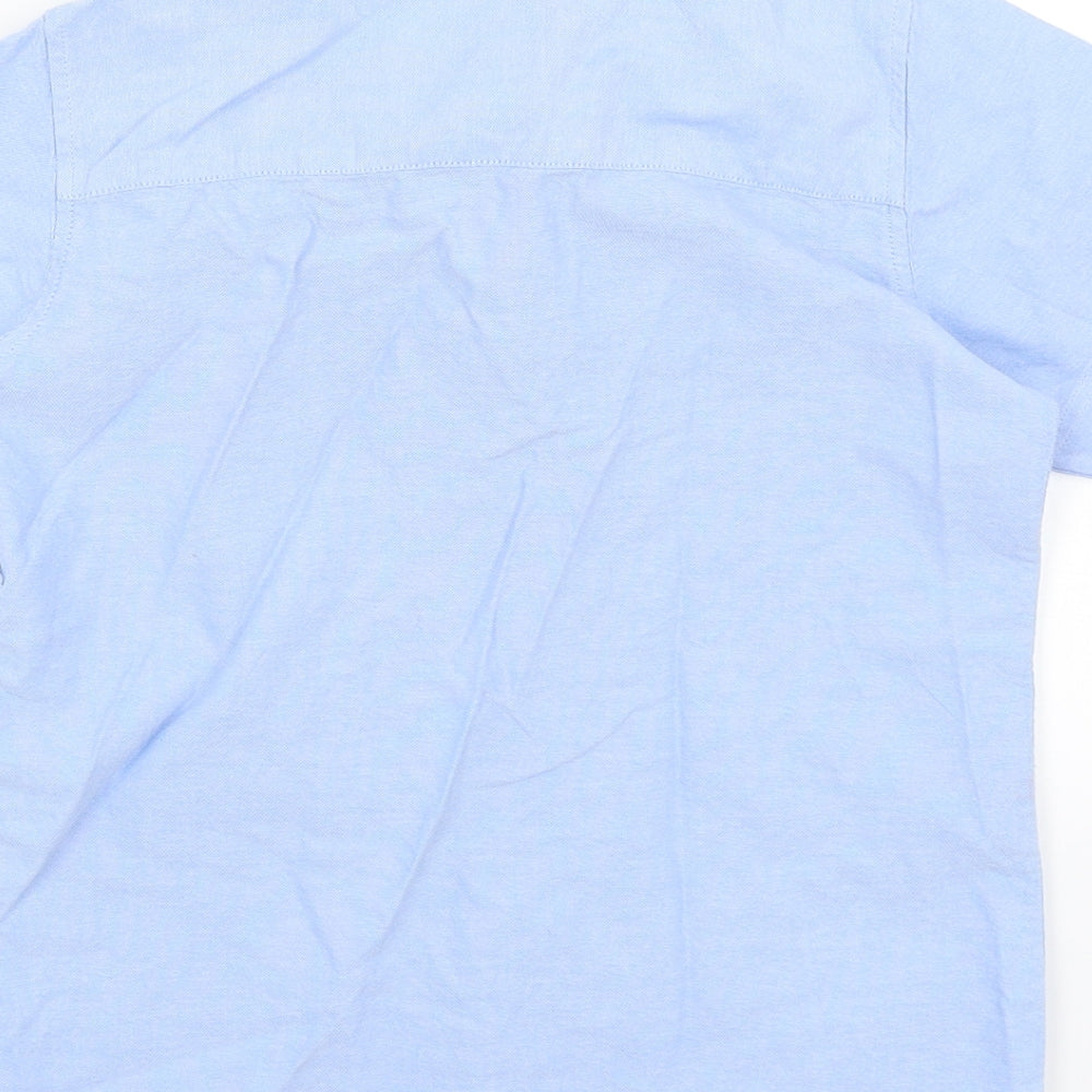 Matalan Boys Blue   Basic Button-Up Size 9 Years