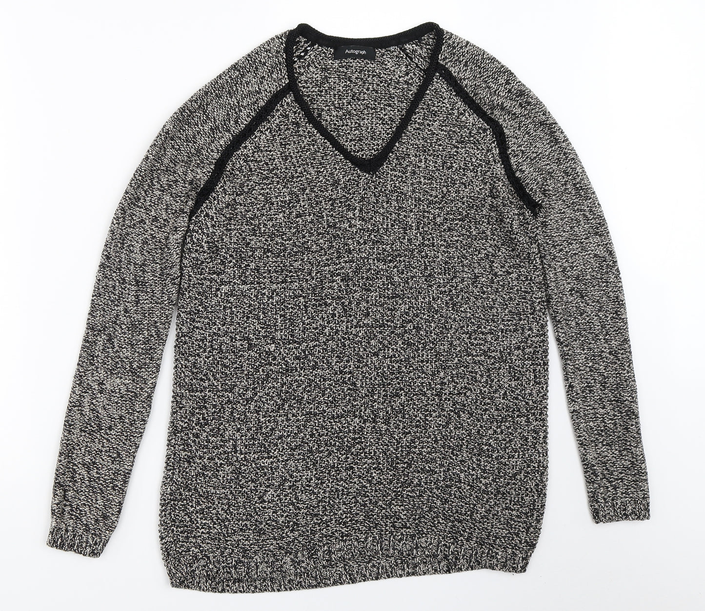 Autograph Womens Black   Pullover Jumper Size 12