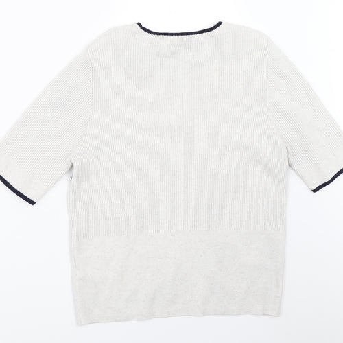 Marks and Spencer Womens Grey   Pullover Jumper Size 16