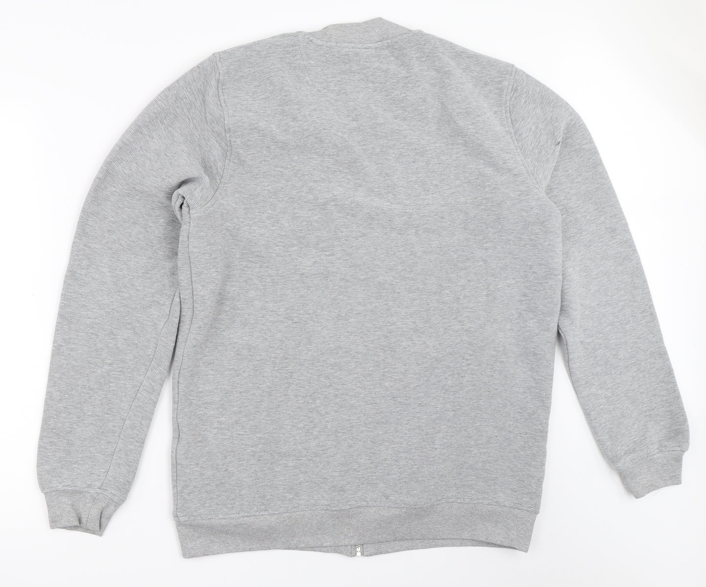 Livergy Mens Grey   Full Zip Sweatshirt Size L