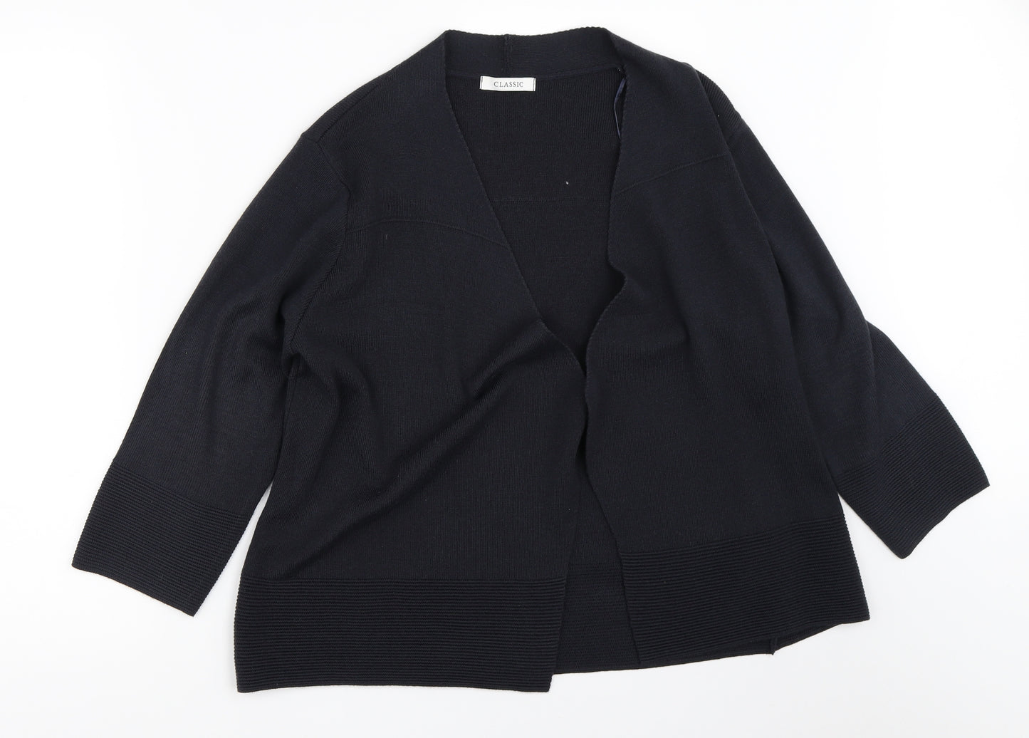 Marks and Spencer Womens Blue   Cardigan Jumper Size 16