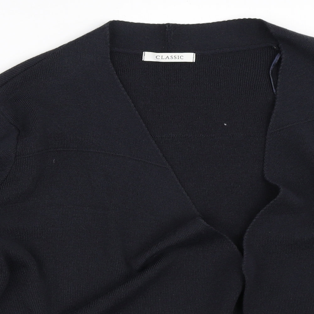 Marks and Spencer Womens Blue   Cardigan Jumper Size 16