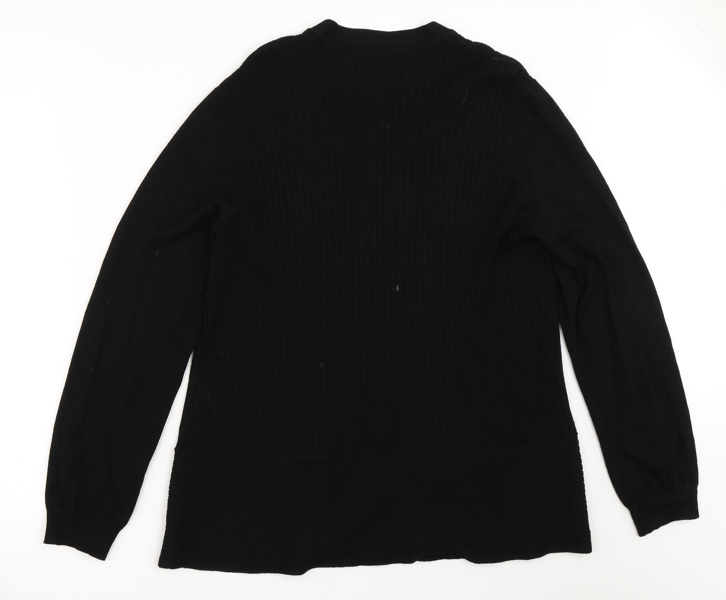 Debenhams Womens Black   Cardigan Jumper Size 16