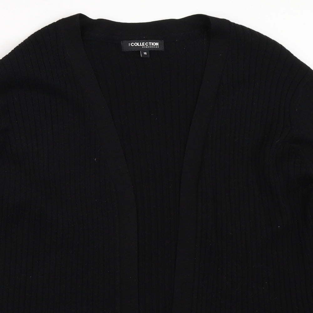 Debenhams Womens Black   Cardigan Jumper Size 16