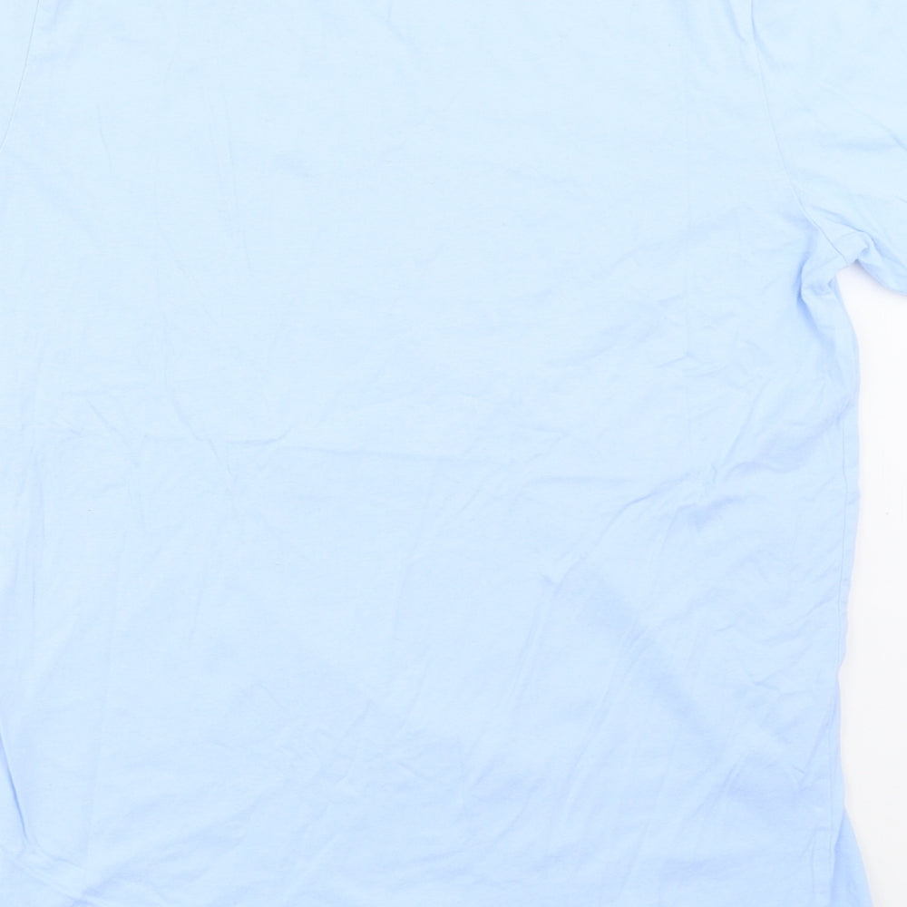 adidas Mens Blue    T-Shirt Size M