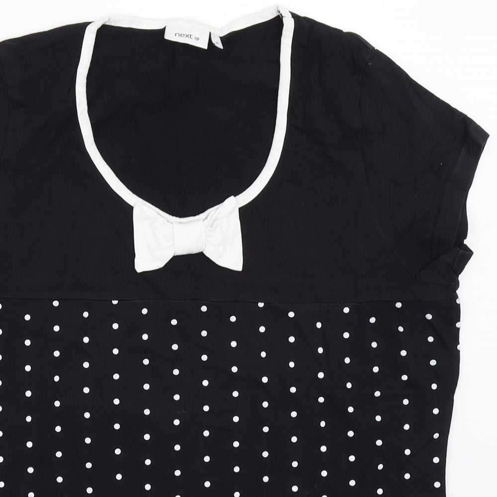 NEXT Womens Black   Basic T-Shirt Size 16