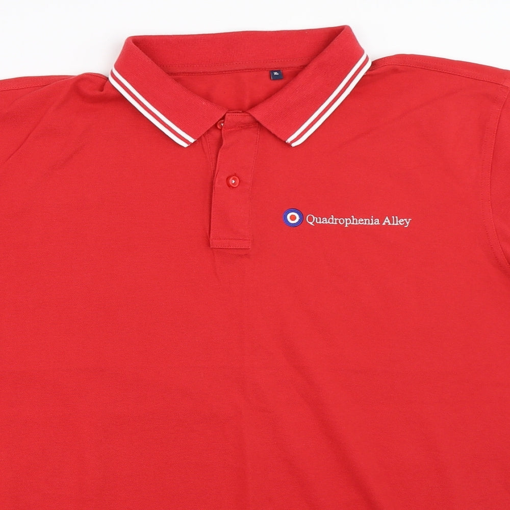 Preworn Mens Red    Polo Size XL