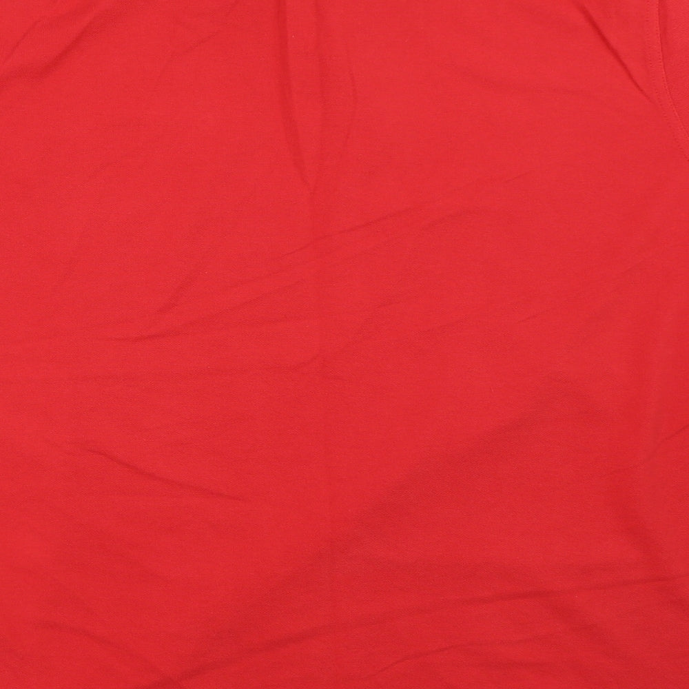 Preworn Mens Red    Polo Size XL