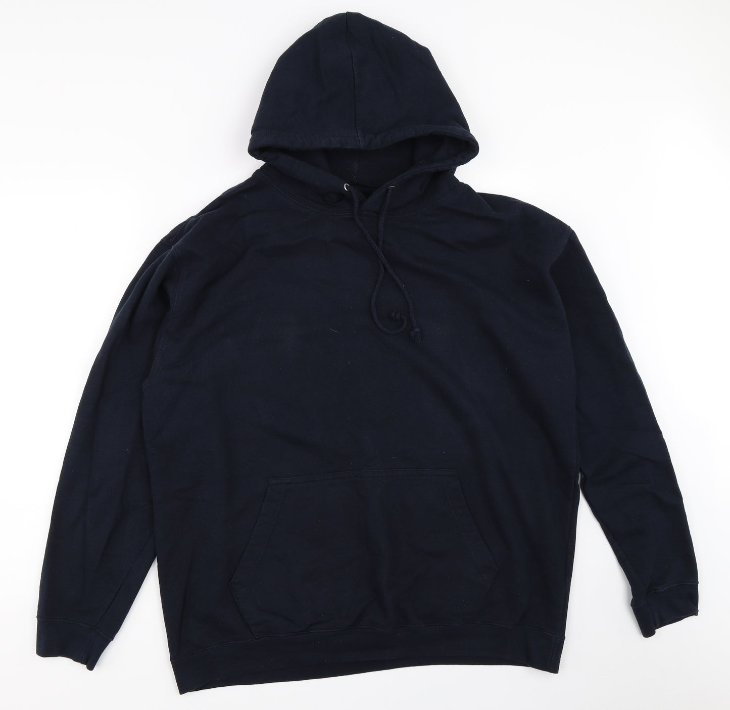 Preworn Mens Blue   Pullover Hoodie Size XL