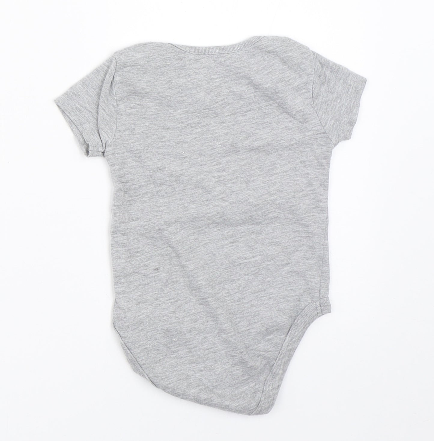 Pep&Co Boys Grey   Babygrow One-Piece Size 3-6 Months