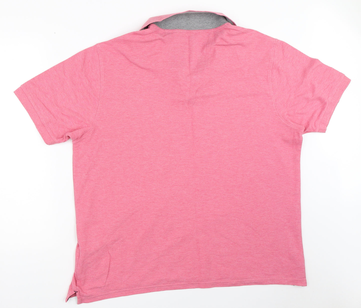 Marks and Spencer Mens Pink    Polo Size XL