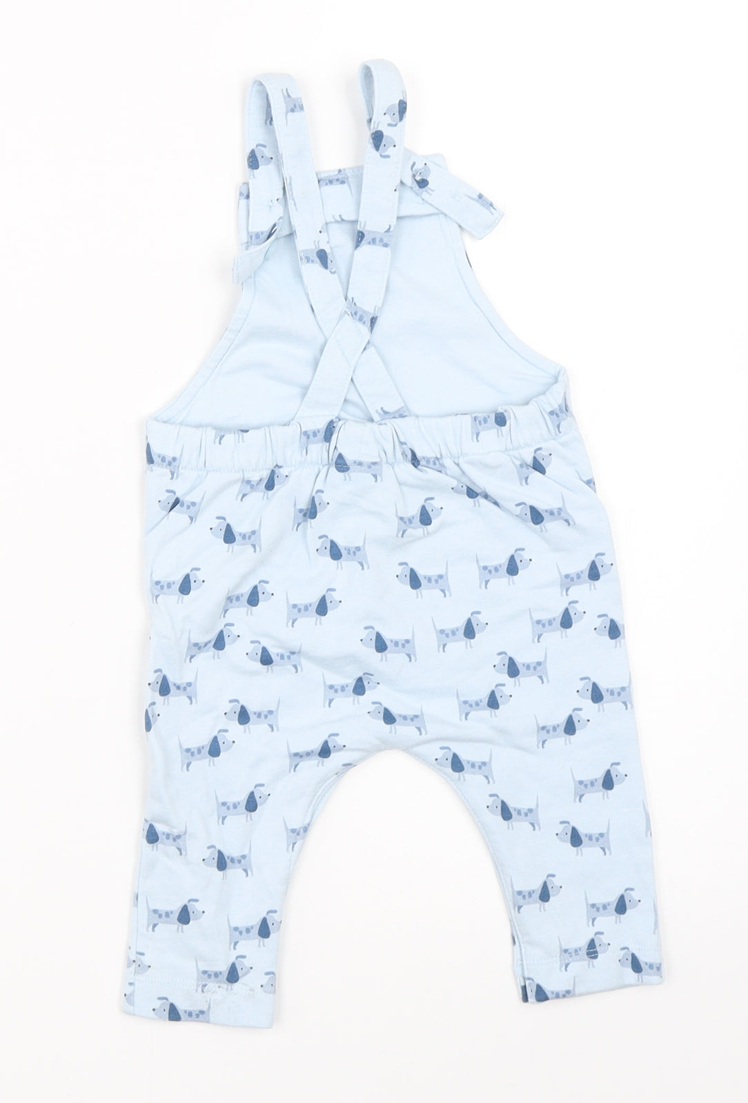 NEXT Boys Blue   Dungaree One-Piece Size 3-6 Months