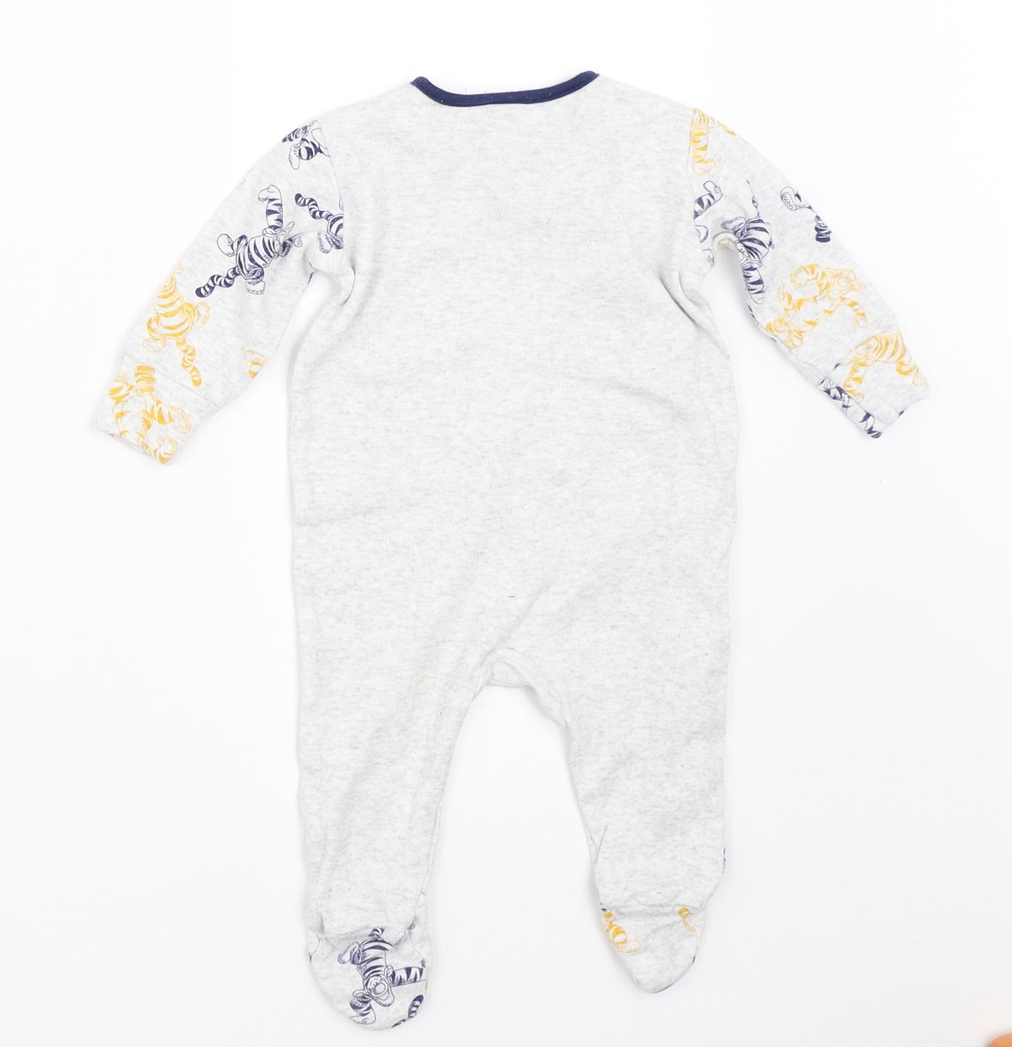 Matalan Boys Grey   Babygrow One-Piece Size 0-3 Months