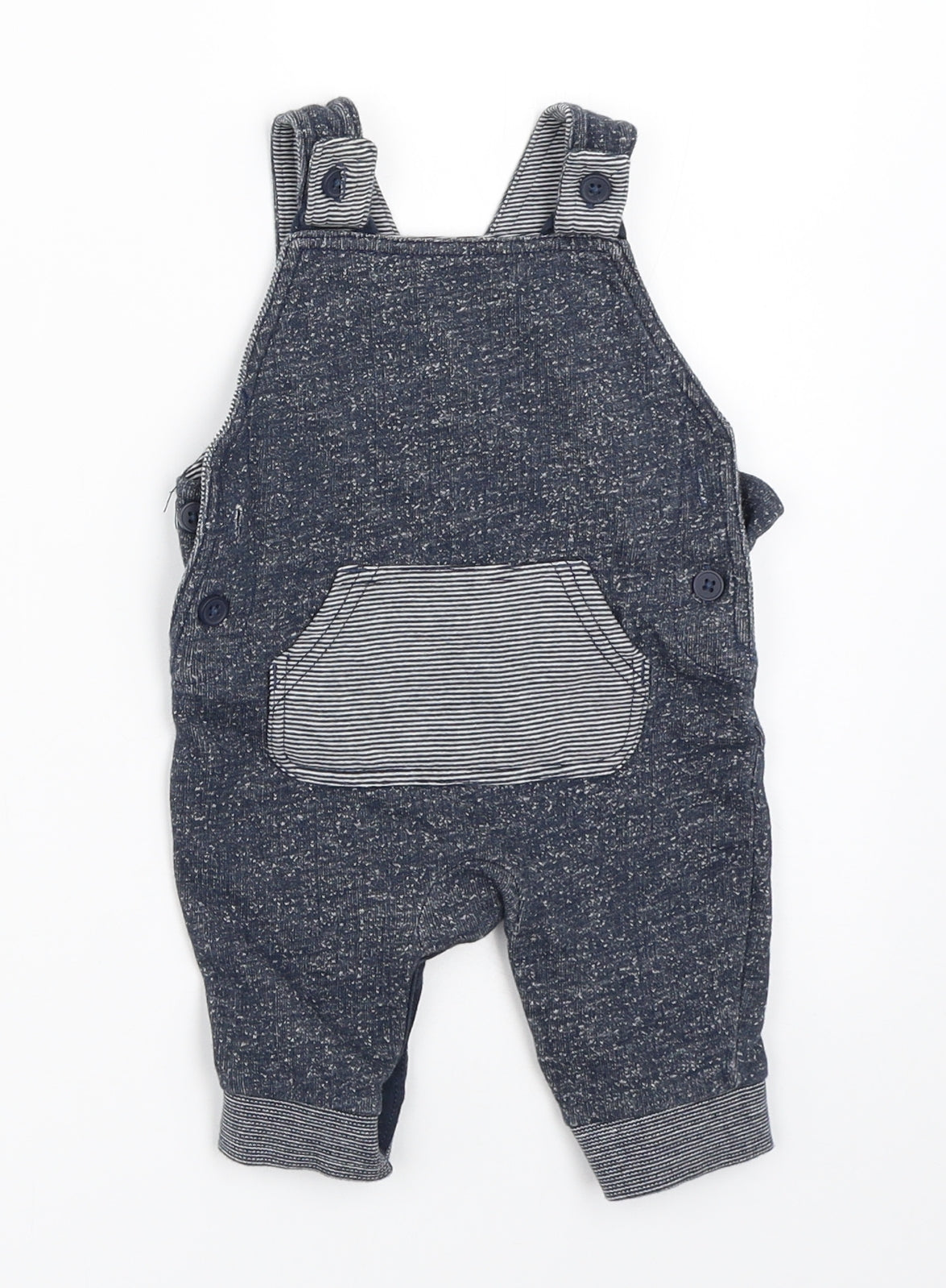 George Boys Blue   Dungaree One-Piece Size 0-3 Months