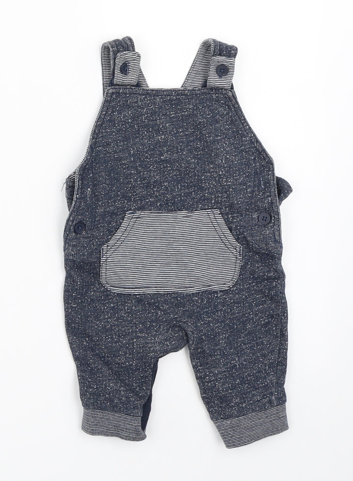 George Boys Blue   Dungaree One-Piece Size 0-3 Months