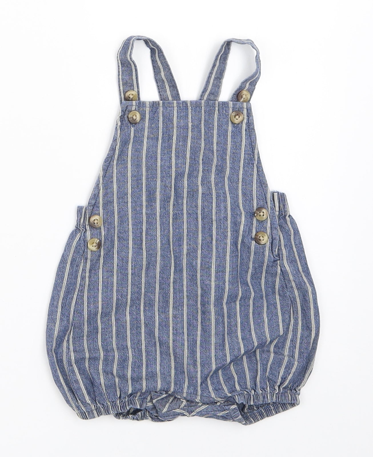 George Boys Blue   Dungaree One-Piece Size 0-3 Months