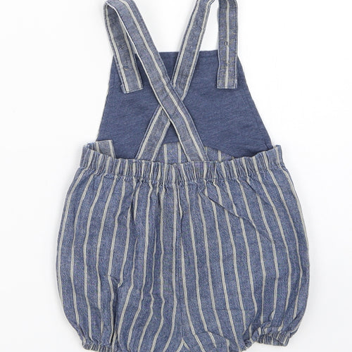 George Boys Blue   Dungaree One-Piece Size 0-3 Months
