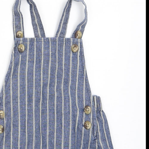 George Boys Blue   Dungaree One-Piece Size 0-3 Months