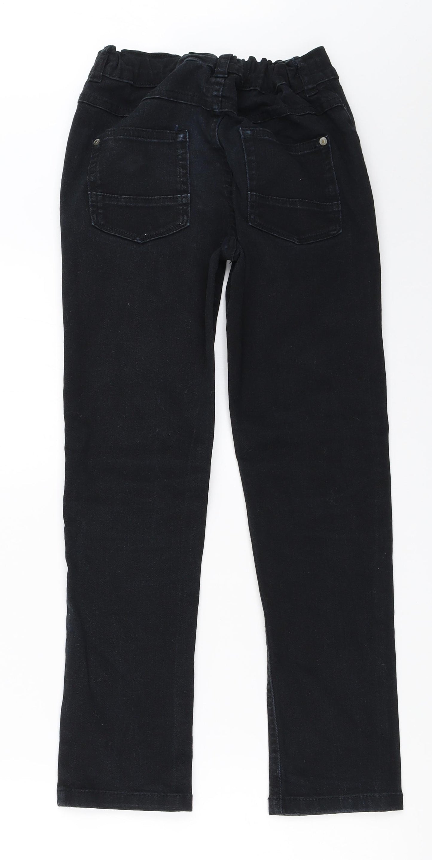 George Boys Black   Straight Jeans Size 9-10 Years