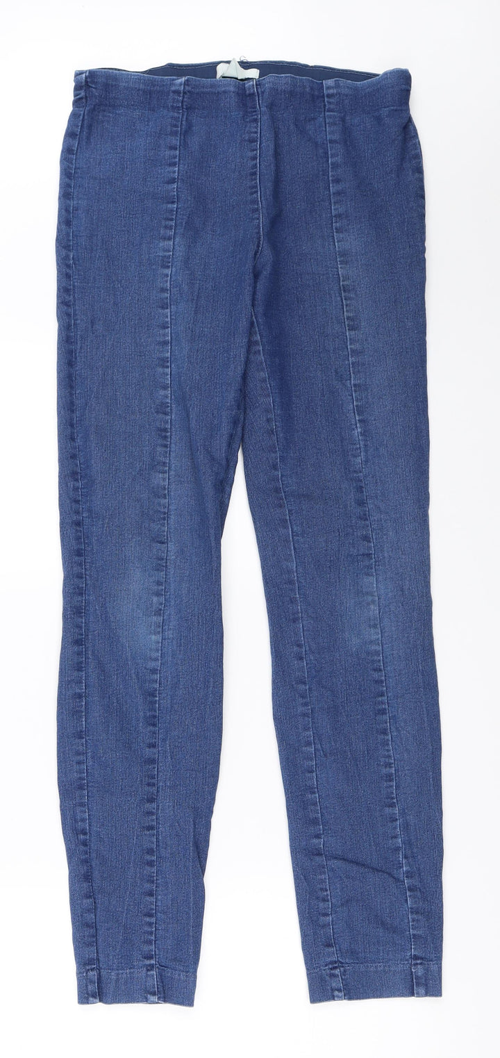 H&M Womens Blue   Jegging Jeans Size 38 L29 in