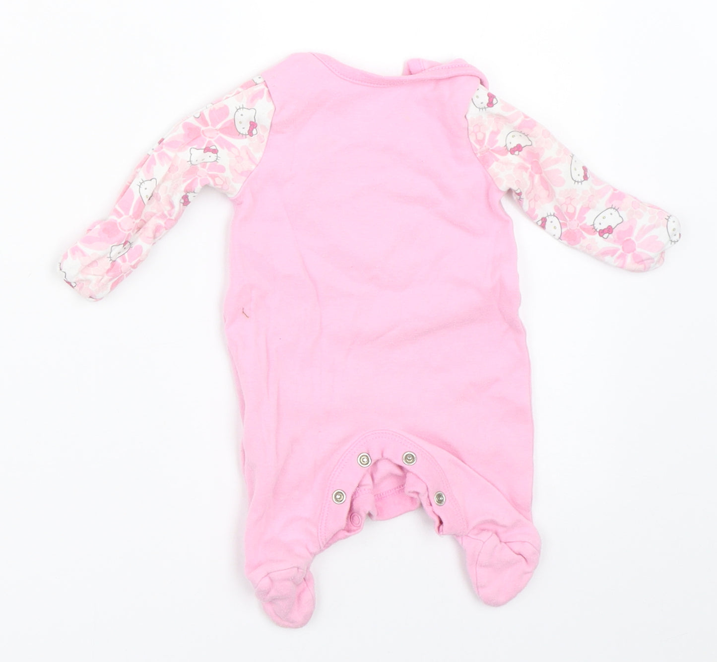 George Girls Pink   Babygrow One-Piece Size Newborn  - Hello Kitty