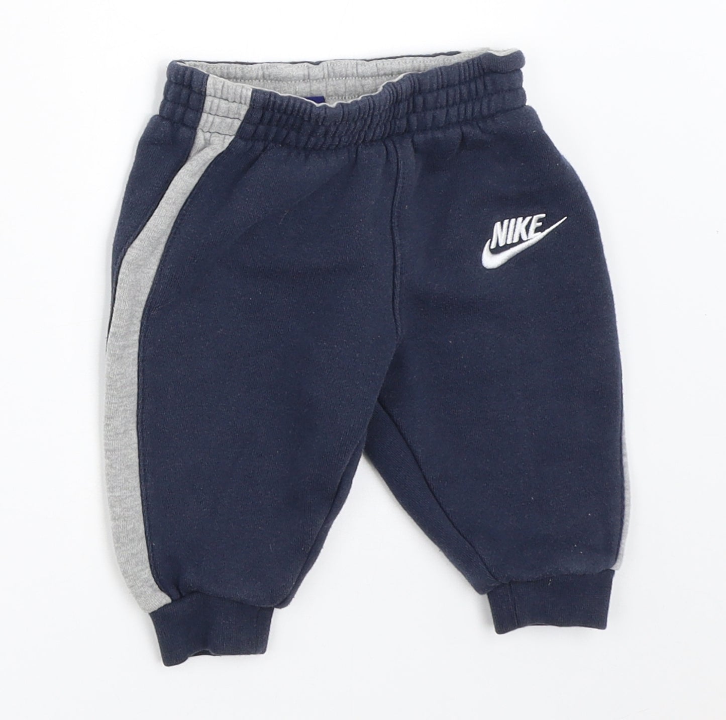 Nike Boys Blue   Jogger Trousers Size 6-9 Months