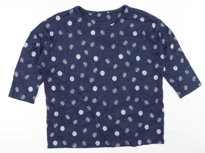 TU Womens Blue Pullover Jumper Size 16