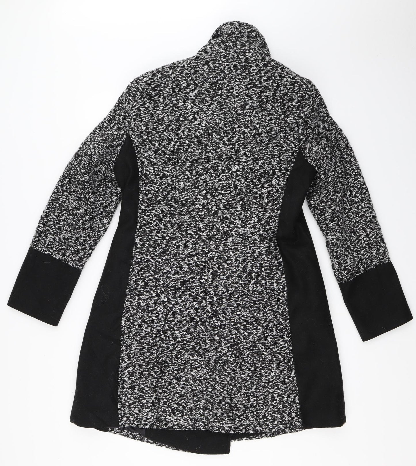 George Womens Black   Overcoat Coat Size 14