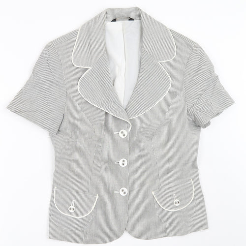 Woolworths Womens Grey   Jacket Blazer Size 12