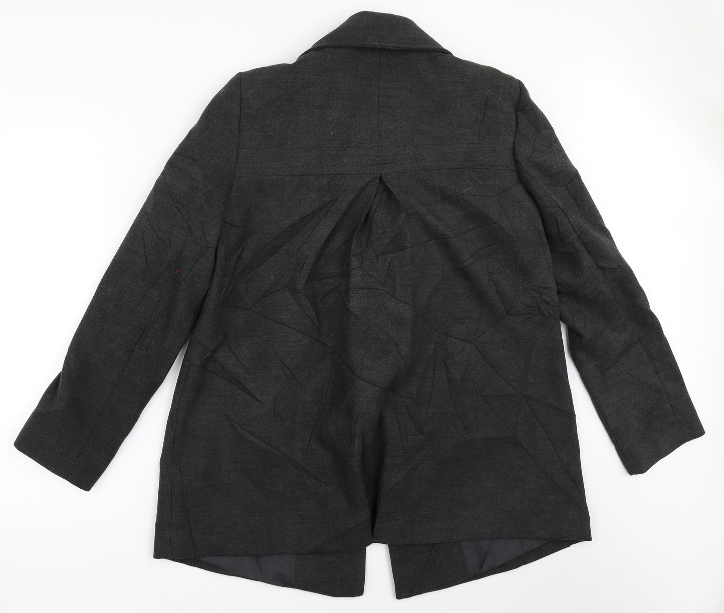 F&F Womens Grey   Overcoat Coat Size 14