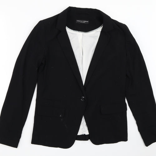 Dorothy Perkins Womens Black   Jacket Blazer Size 8
