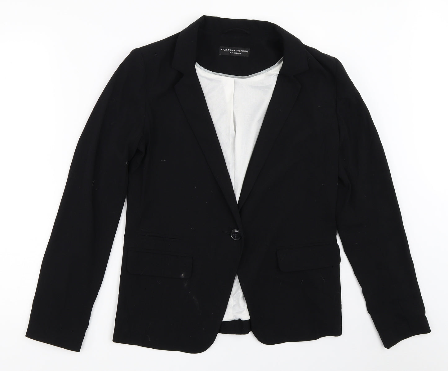 Dorothy Perkins Womens Black   Jacket Blazer Size 8