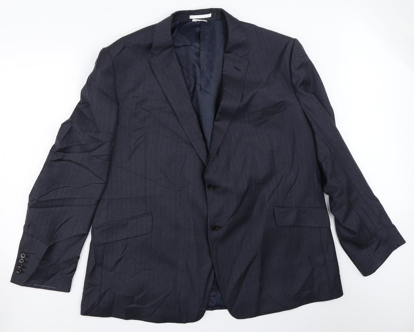 Marks and Spencer Mens Blue   Jacket Blazer Size 52