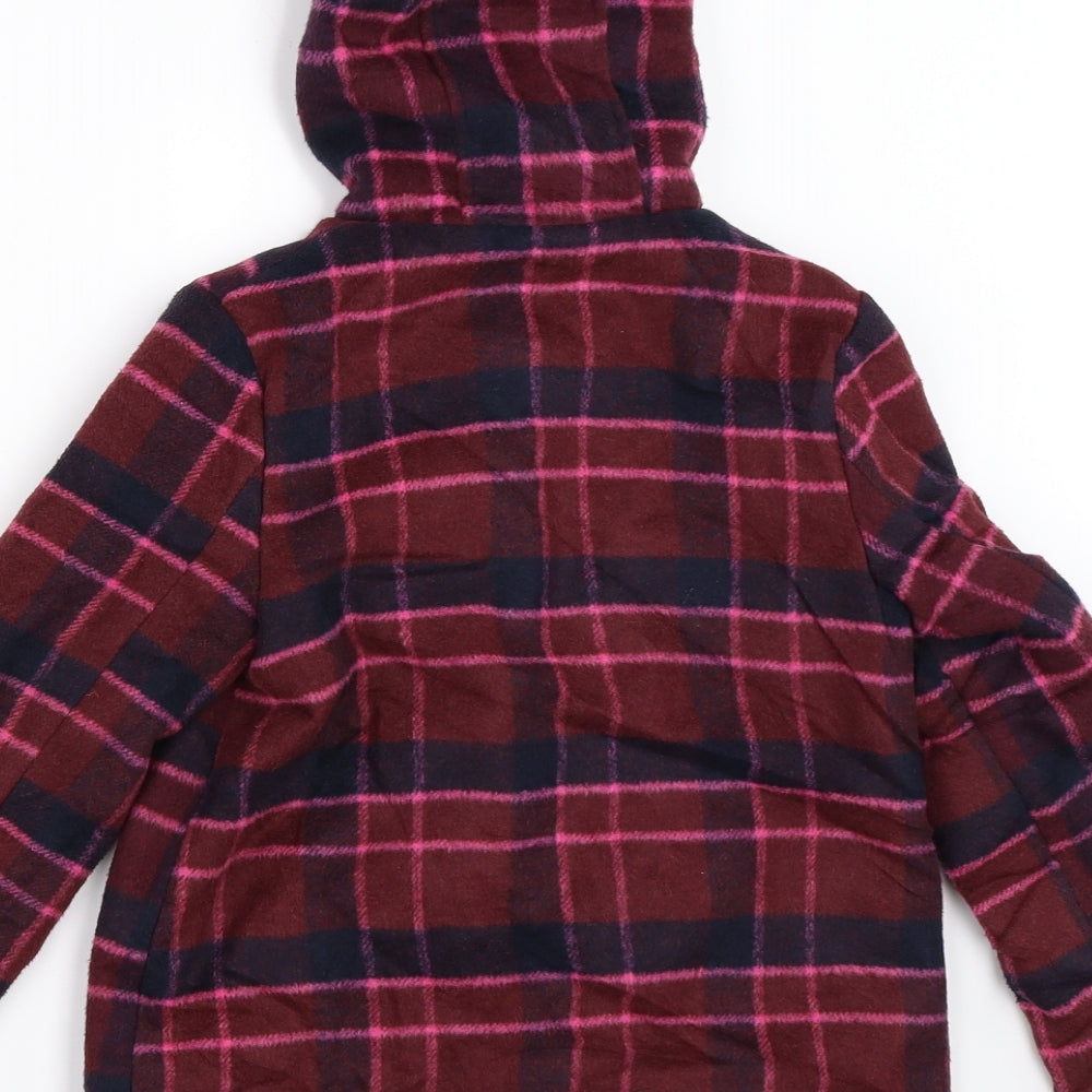 TU Girls Purple   Overcoat Coat Size 5-6 Years