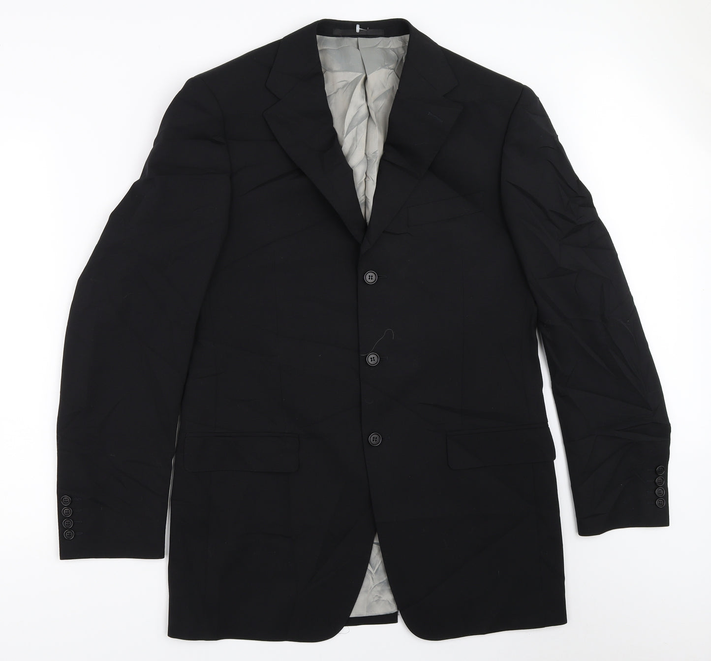 Marks and Spencer Mens Black   Jacket Blazer Size 38