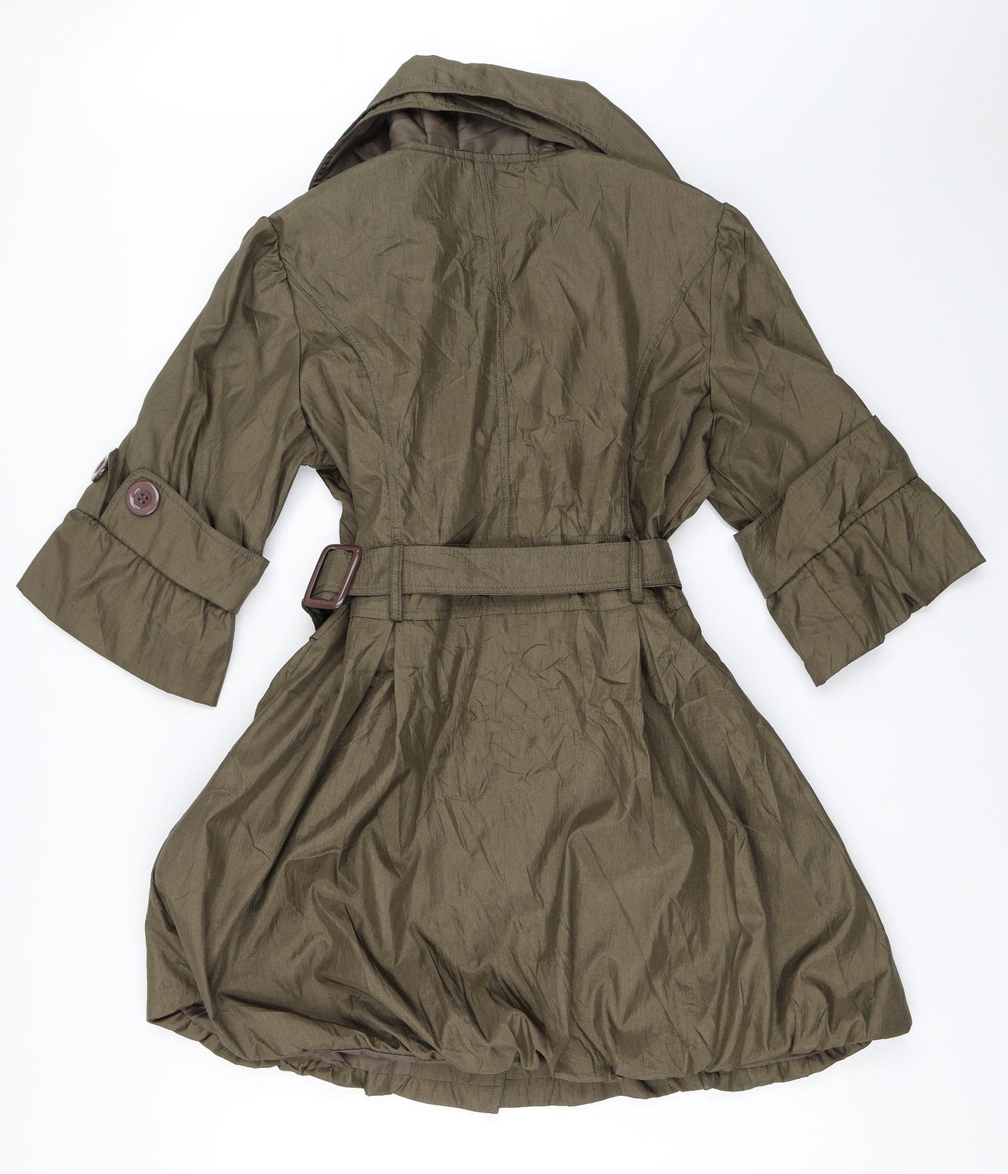 Conos Womens Green   Overcoat Coat Size L