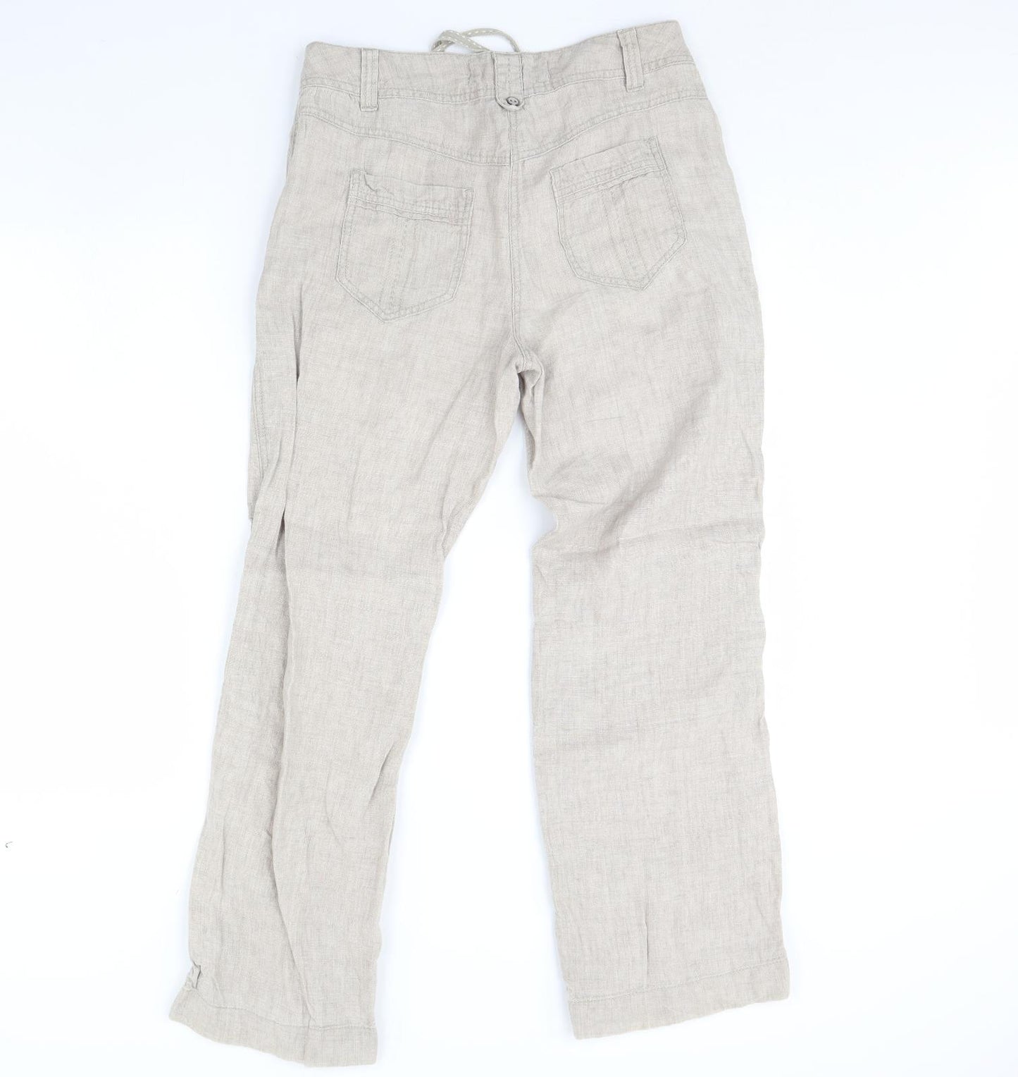George Womens Beige   Trousers  Size 10 L30 in