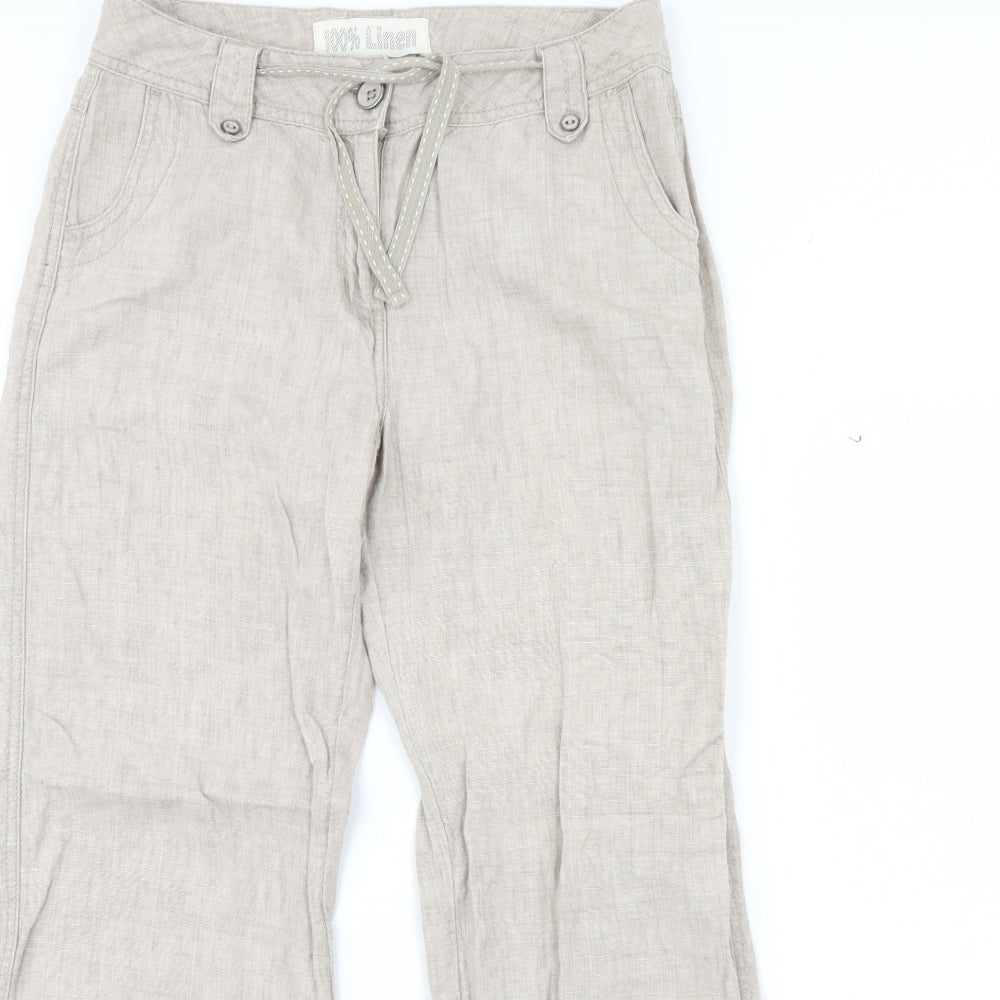 George Womens Beige   Trousers  Size 10 L30 in