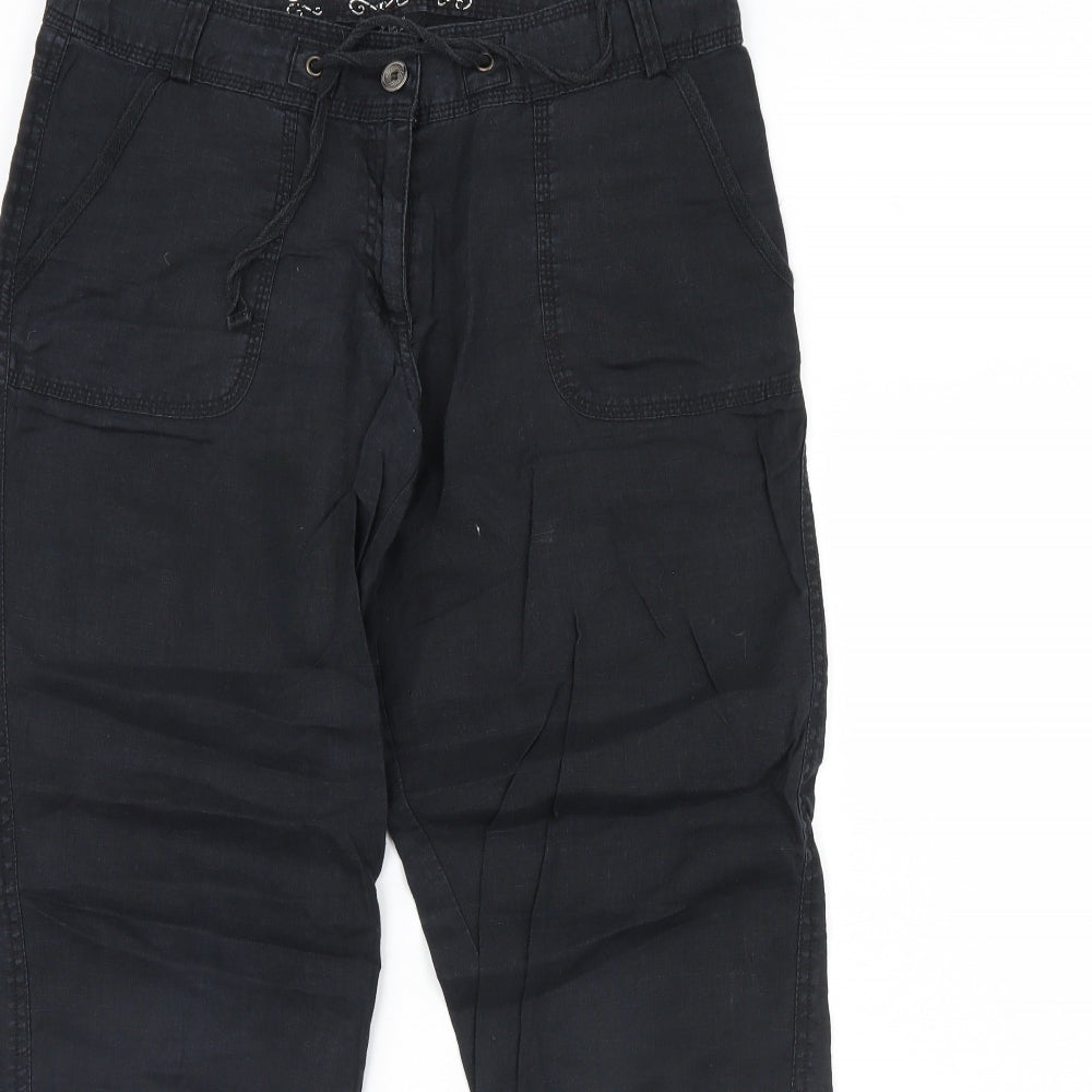 ATMOSP Womens Blue   Trousers  Size 12 L29 in