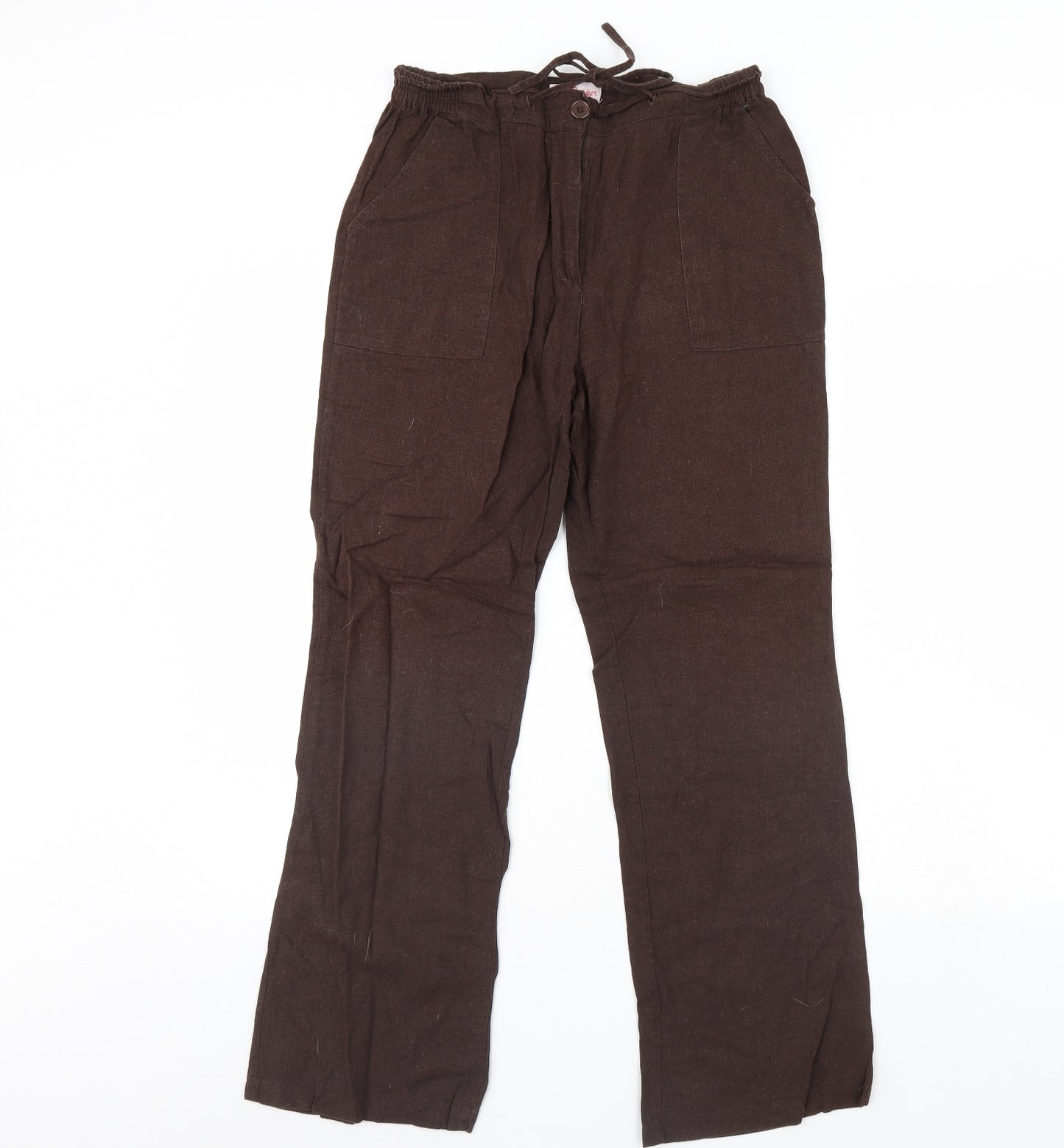 RED PEPP Womens Brown   Trousers  Size XL L28 in