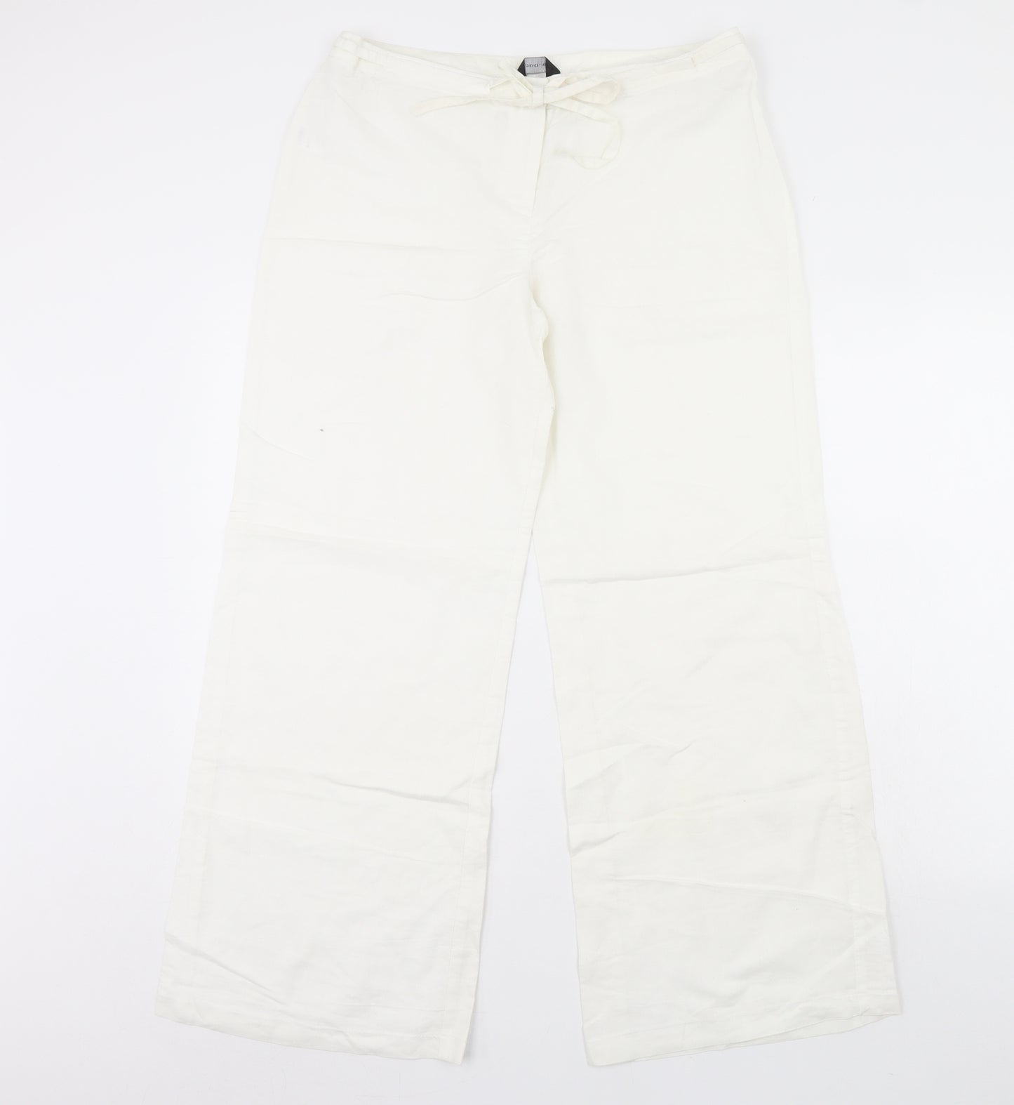 Florence & Fred Womens White   Trousers  Size 14 L30 in