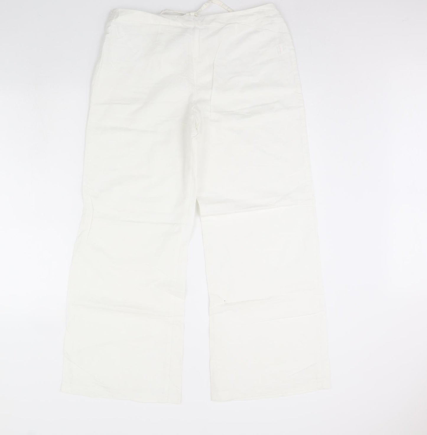 Florence & Fred Womens White   Trousers  Size 14 L30 in