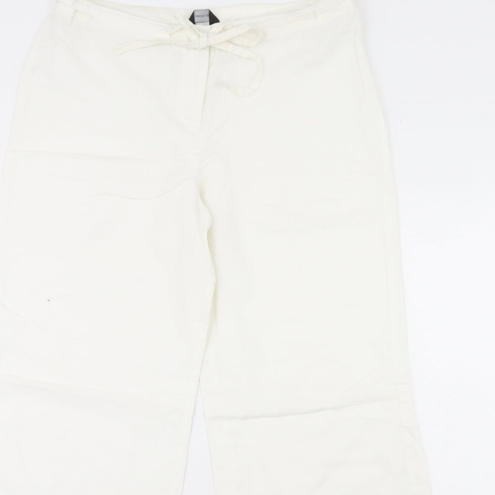 Florence & Fred Womens White   Trousers  Size 14 L30 in